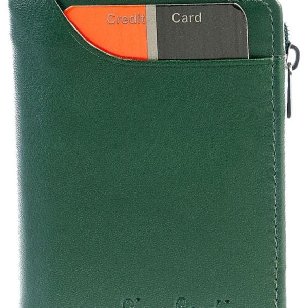 δερμάτινο πορτοφόλι Pierre Cardin, πράσινο,tilak70 2421
